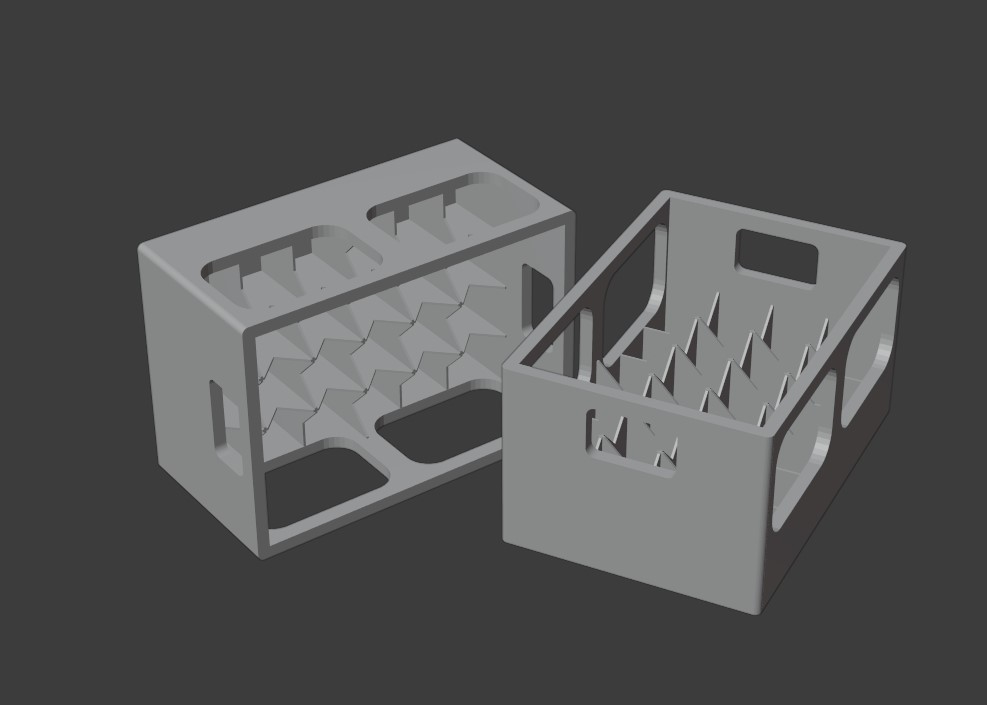 Bottles crate (4pc)