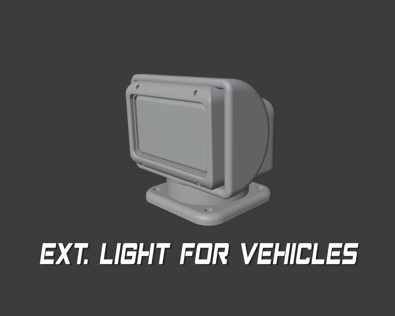 External light for vehicles (2pc)