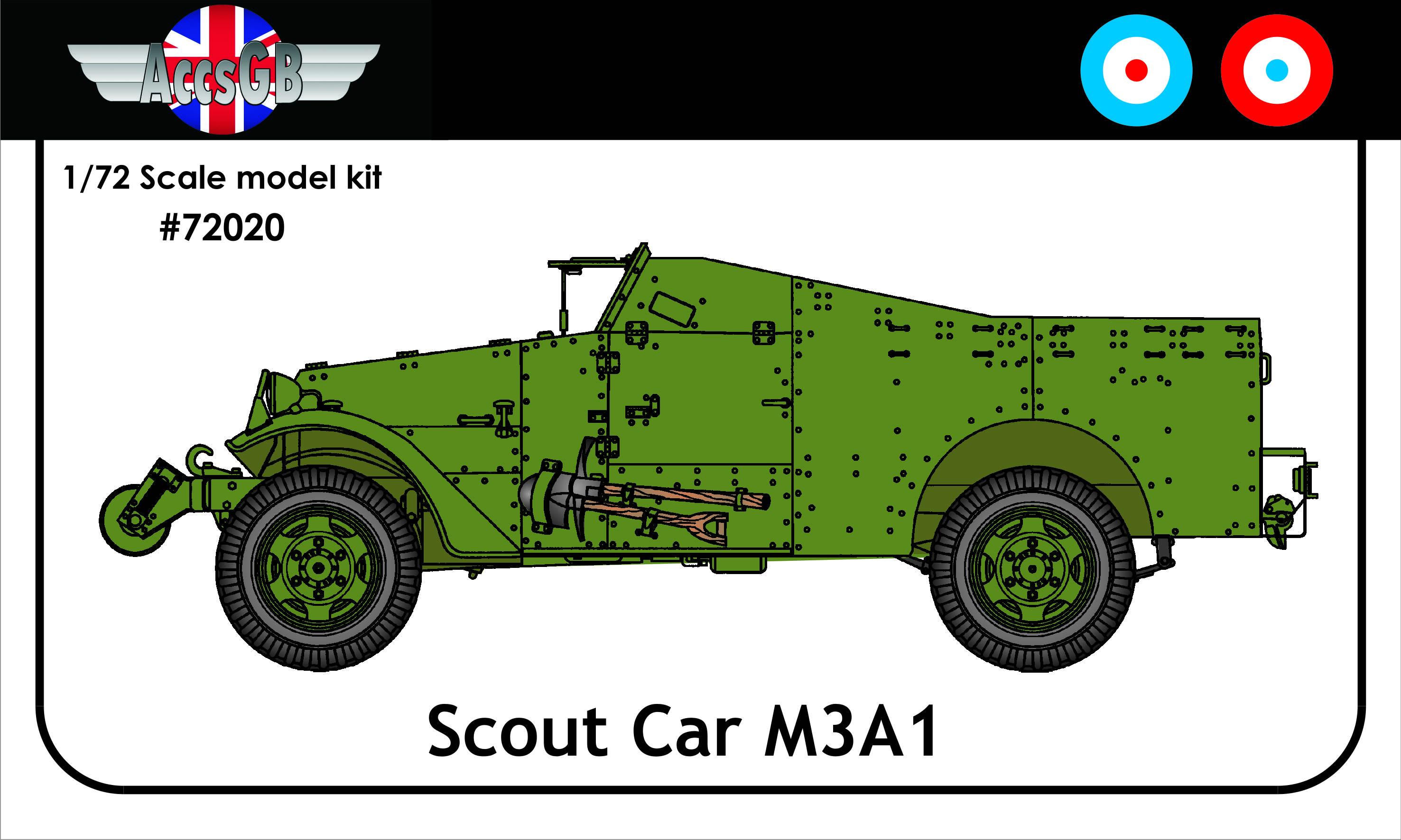 M3A1 Scout Car (GB/FR)