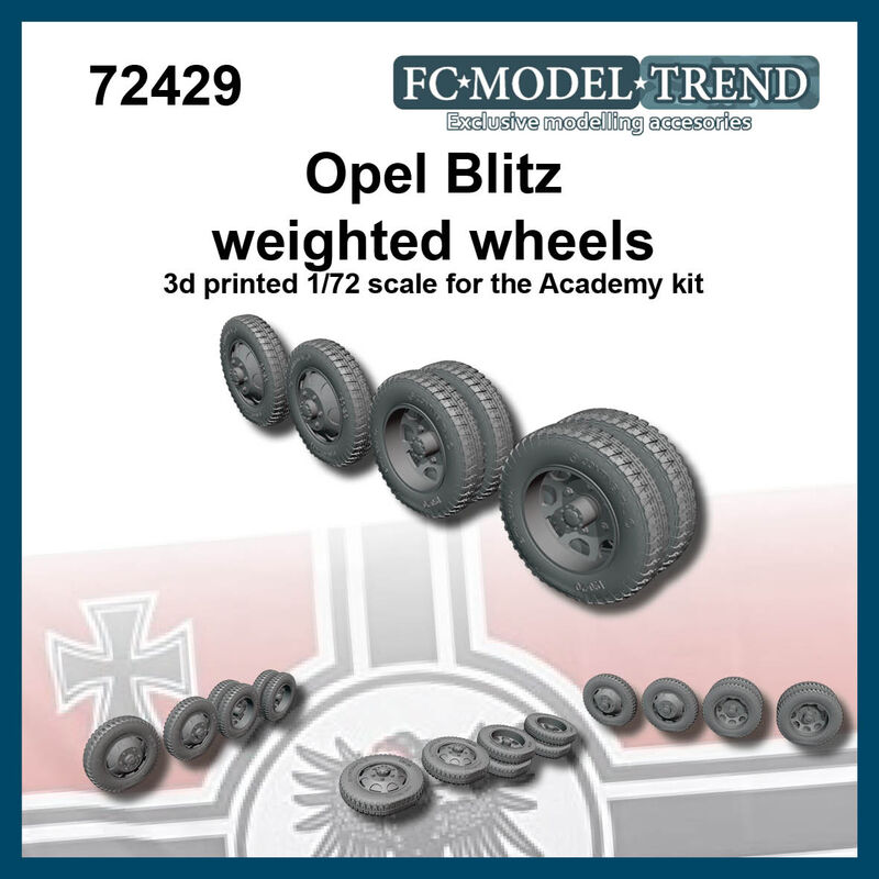 Opel Blitz weighted wheels