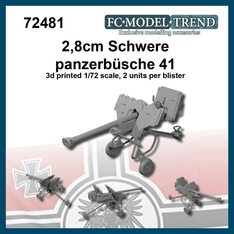 2,8cm Schwere Panzerbüchse 41 (2 kits) - Click Image to Close