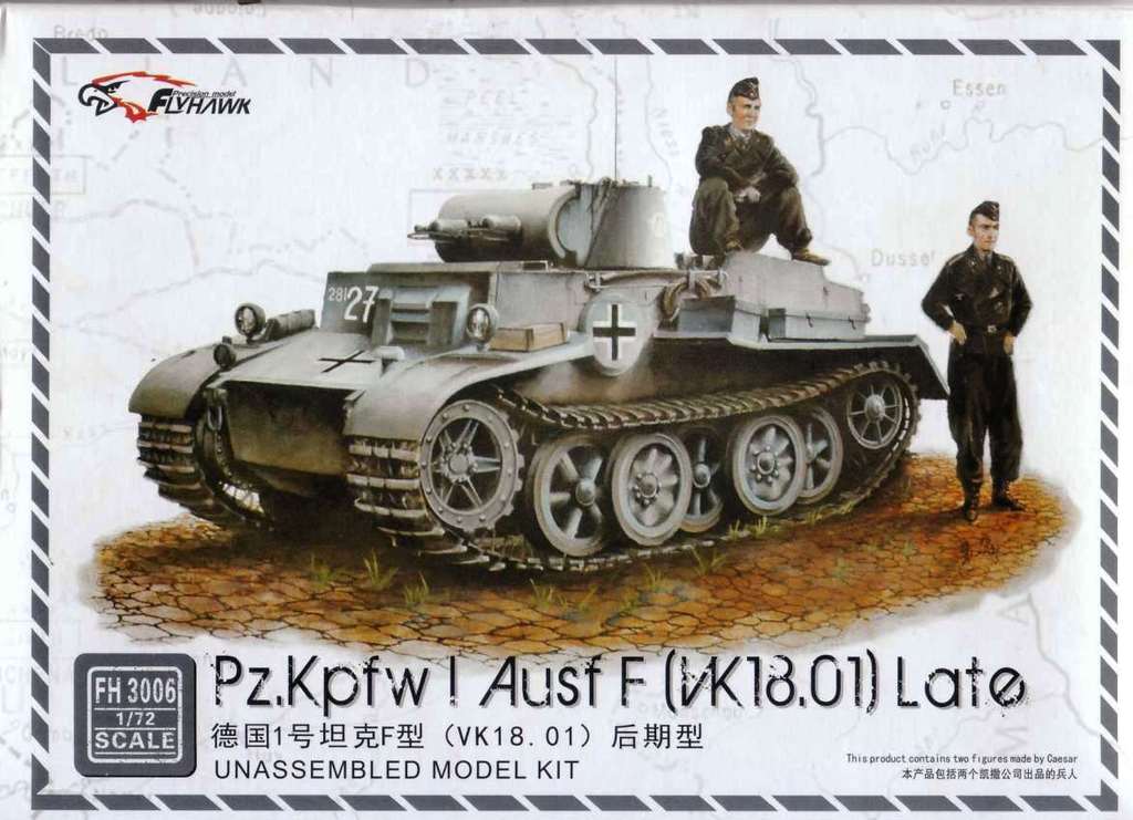 Pz.Kpfw.I Ausf F (VK.18.01) Late
