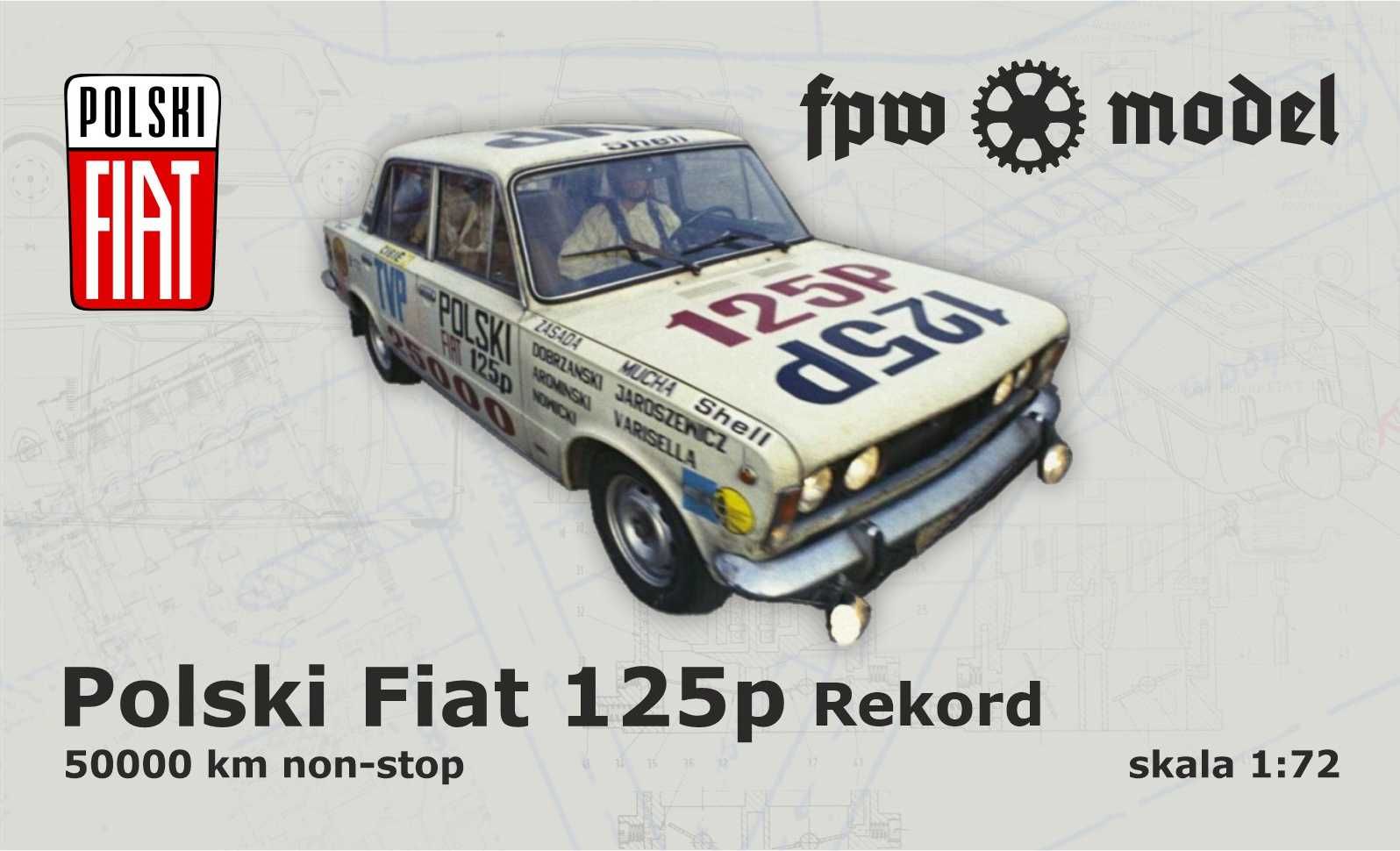 Polski Fiat 125p "Rekord" (50000 km non-stop)