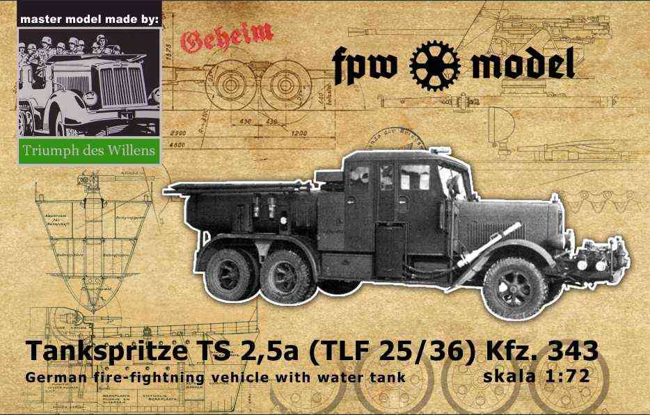 Tankspritze (TS 2,5a) TLF 25/36