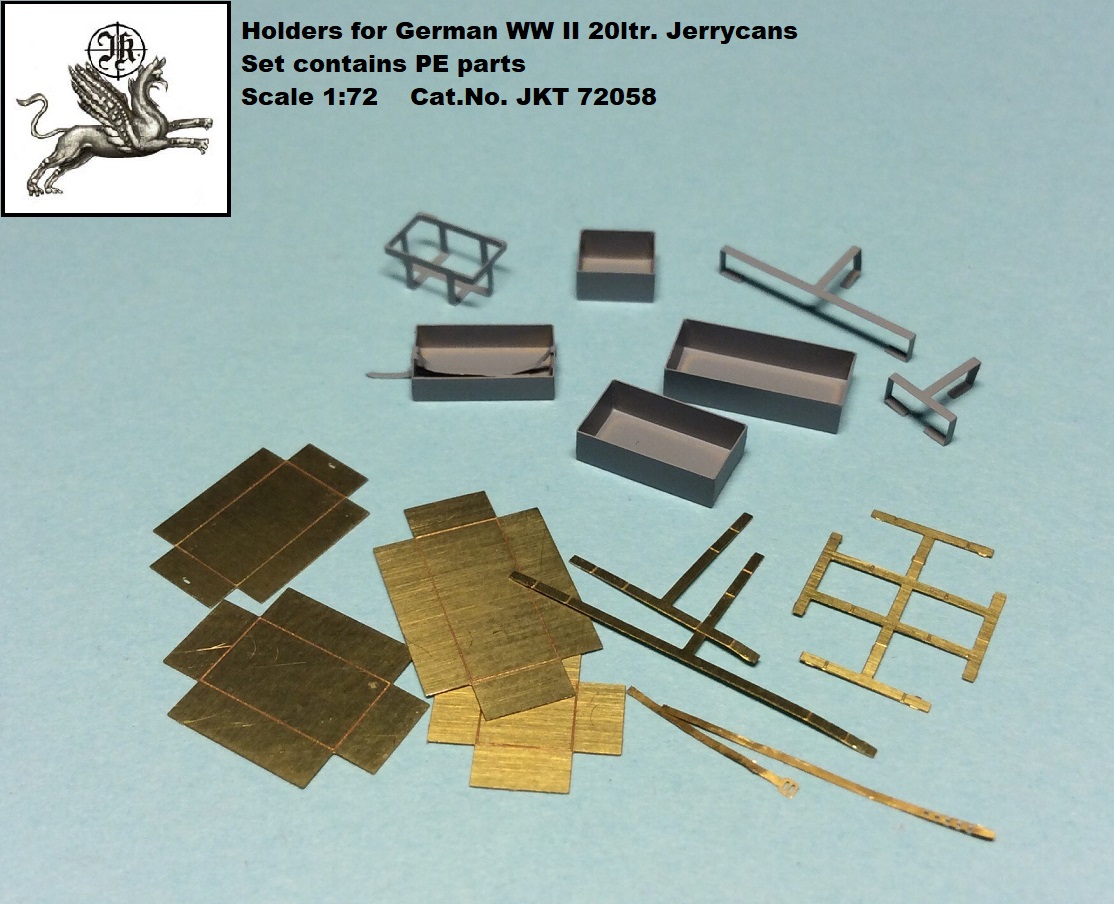 WW2 German 20 ltr. jerrycans holders / racks