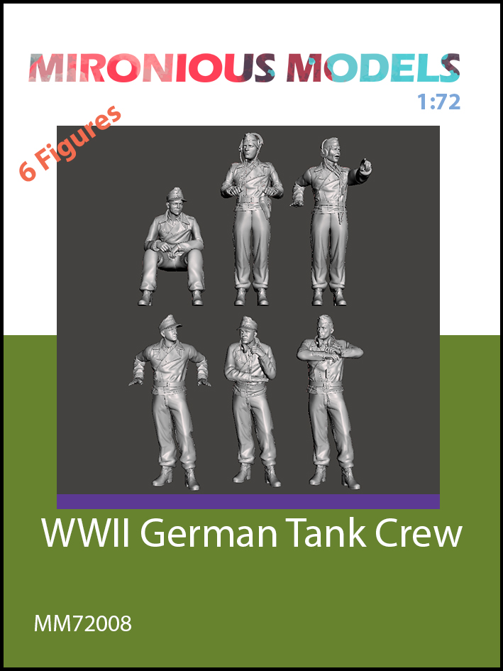 WW2 German Tank Crew - Click Image to Close