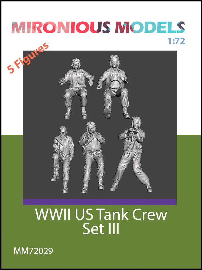 WW2 U.S. Tank Crew - set 3