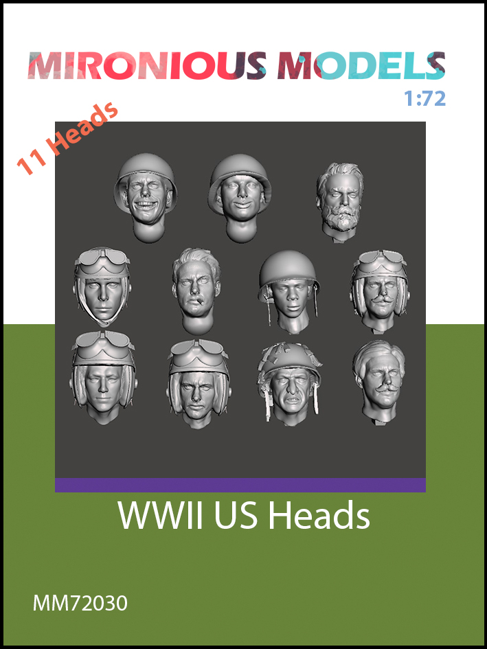 WW2 U.S. Soldiers Heads