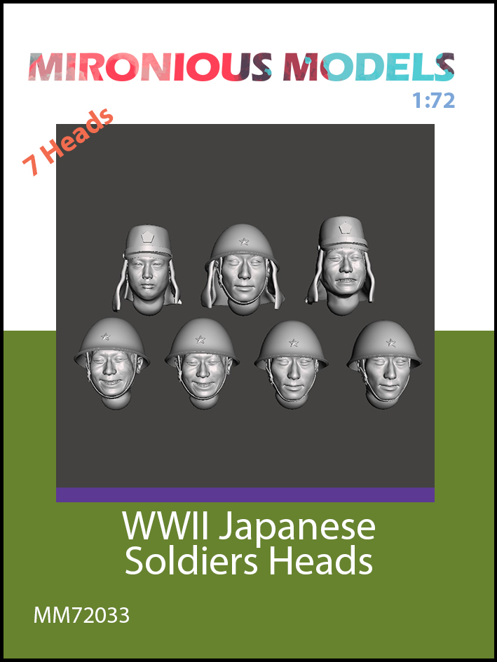 WW2 Japanese Soldiers Heads