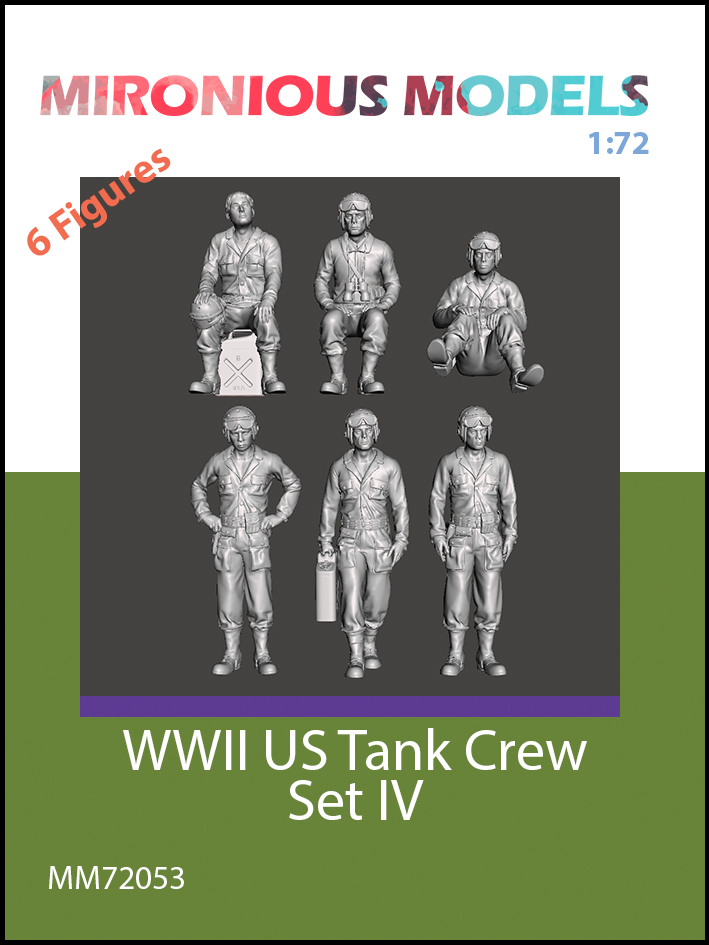 WW2 U.S. Tank Crew - set 4
