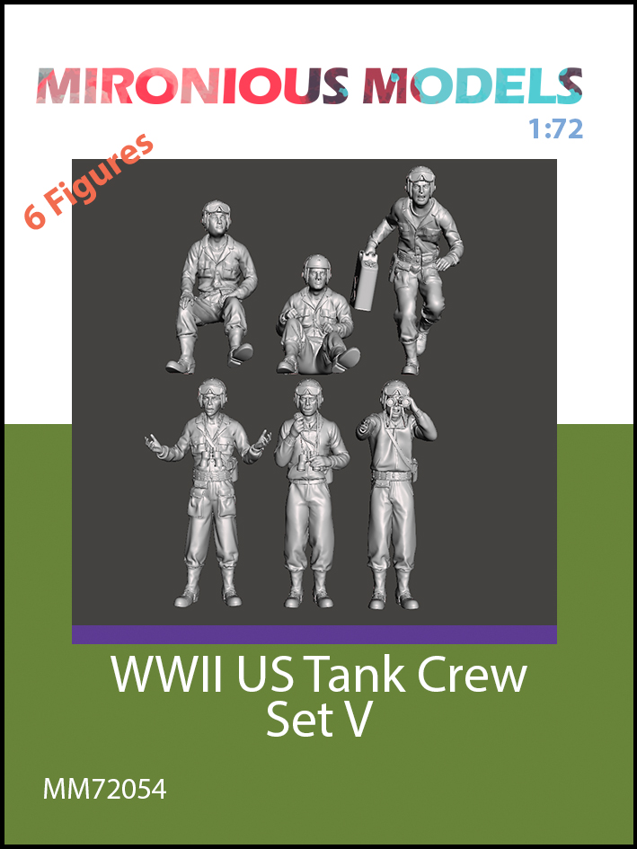 WW2 U.S. Tank Crew - set 5