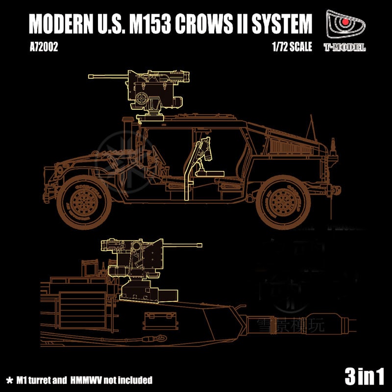 U.S. M153 CROWS II (3pc)