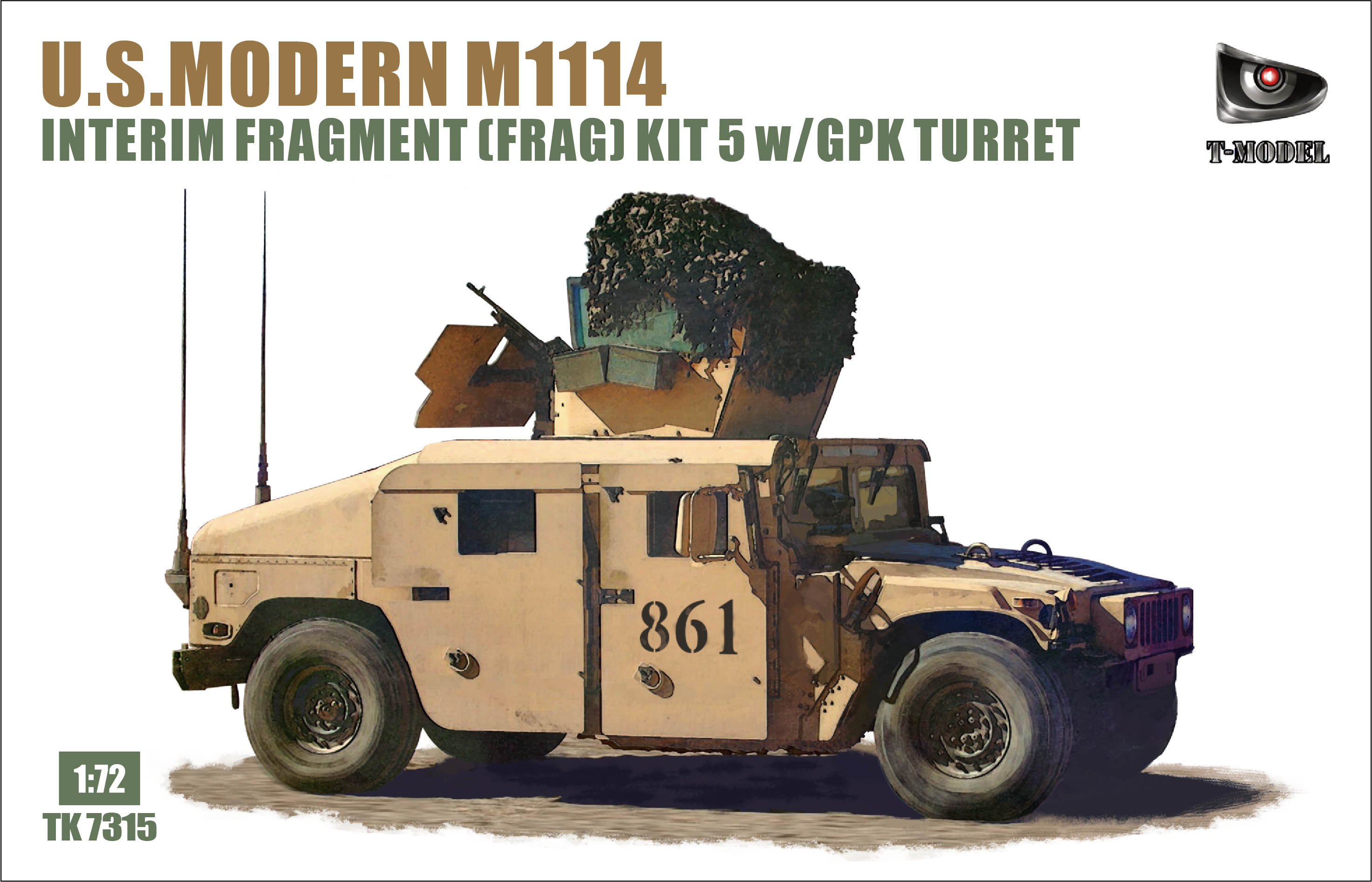 M1114 HMMWV INTERIM FRAGMENT (FRAG)5 with GPK turret