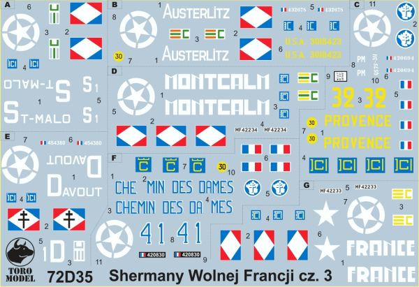 Free French Shermans - vol.3