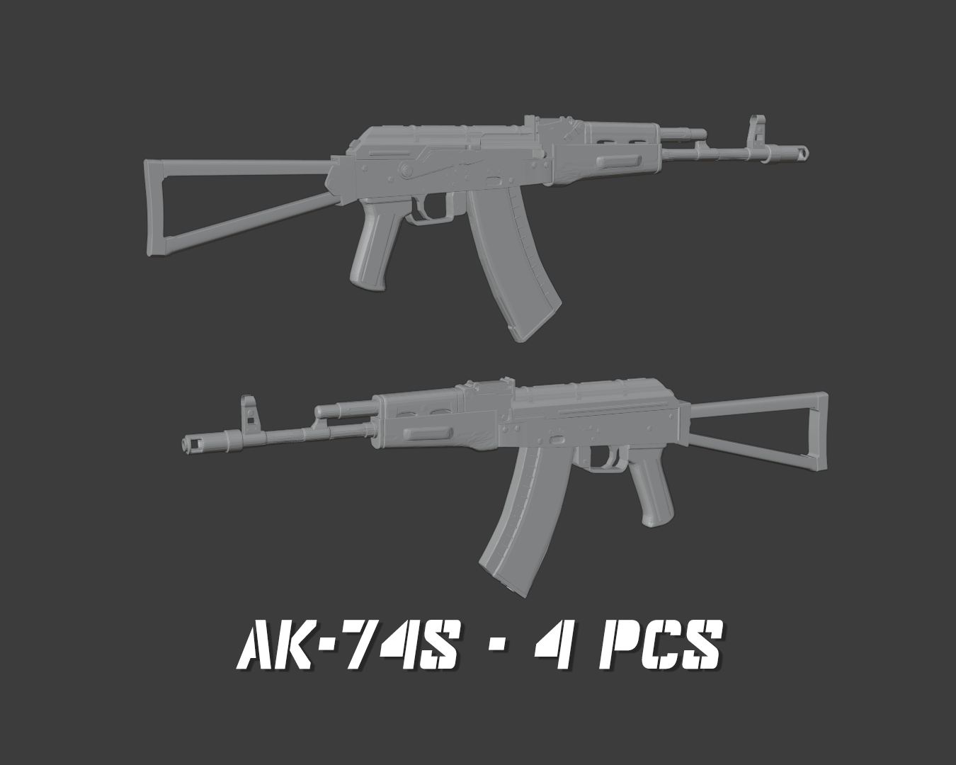 AK-74S (4pc)