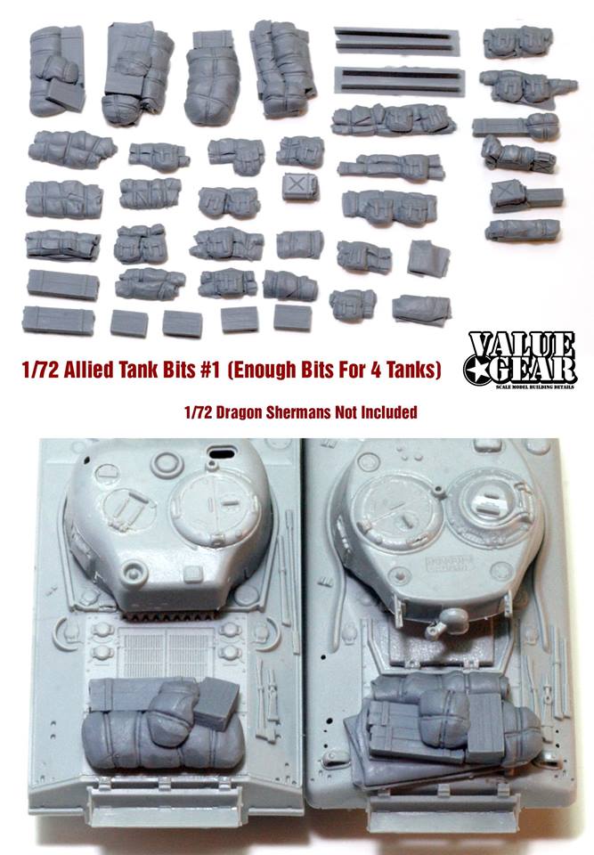 Allied Tank Bits - set 1