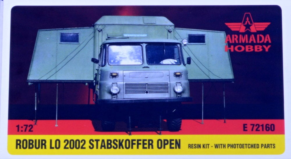 Robur LO 2002 Stabskoffer - open