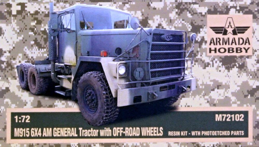 M915 AM General with off-road wheels