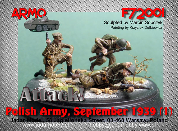 Polish Army - Attack! , September 1939 - set 1 - Click Image to Close