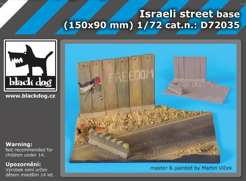 Israeli street base (150x90mm)