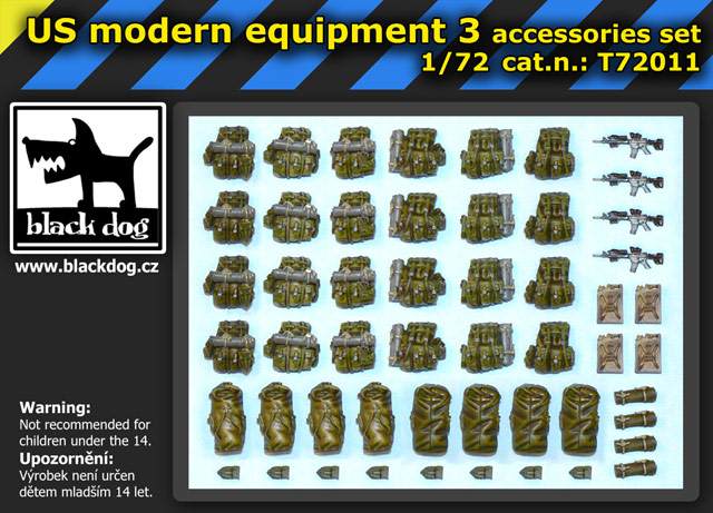 US modern equipment accessory set - 3