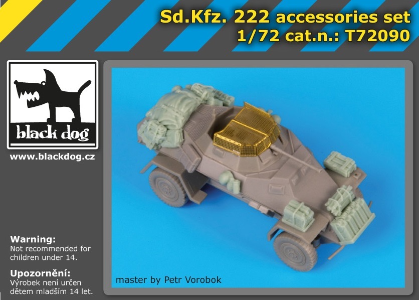 Sd.Kfz.222 accessories set (DRG/ICM)