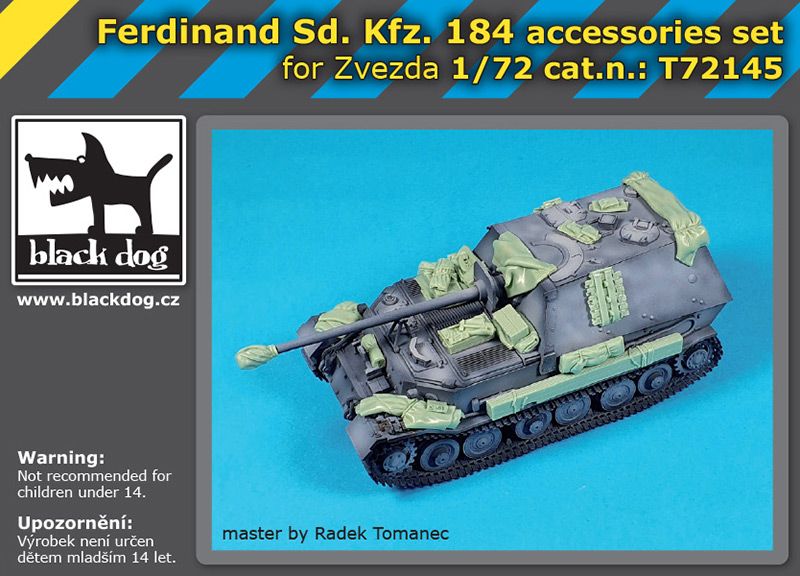 Ferdinand Sd.Kfz.84 stowage - Click Image to Close