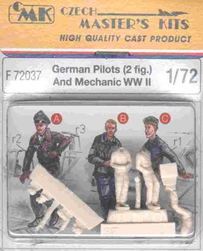 German Pilot&Mech. WWII - Click Image to Close