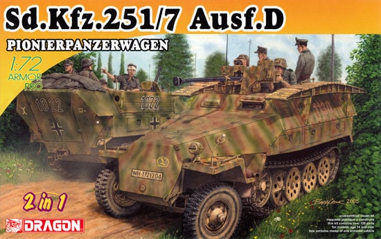 Sd.Kfz.251/7 Ausf.D Pionierpanzerwagen