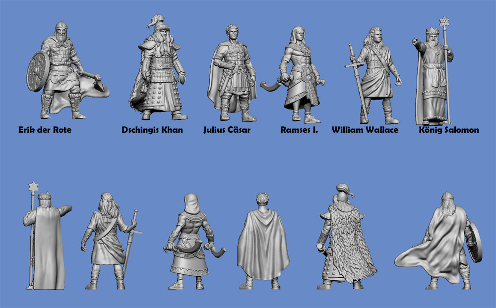 Military leaders of history - set 3