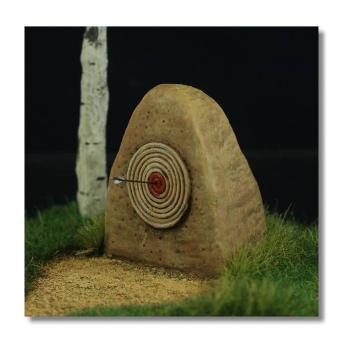 Medieval arch target