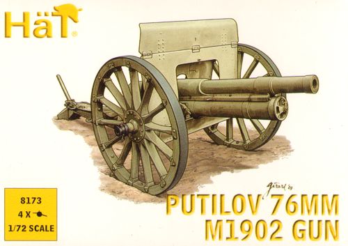 WWI Putilov 76mm Gun (4 kits)