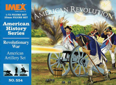 American war of Independence - American Artillery