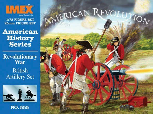 American war of Independence - British Artillery