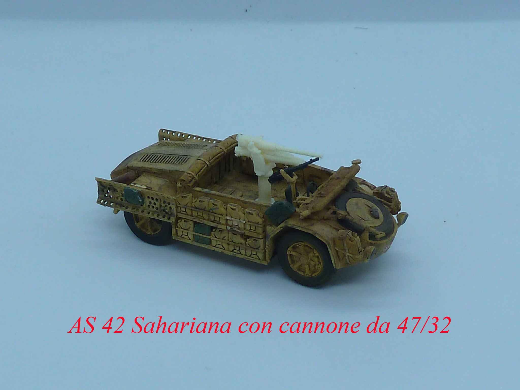 SPA-Viberti AS 42 Sahariana con Cannone da 47/32