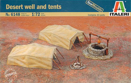 Desert well & tents