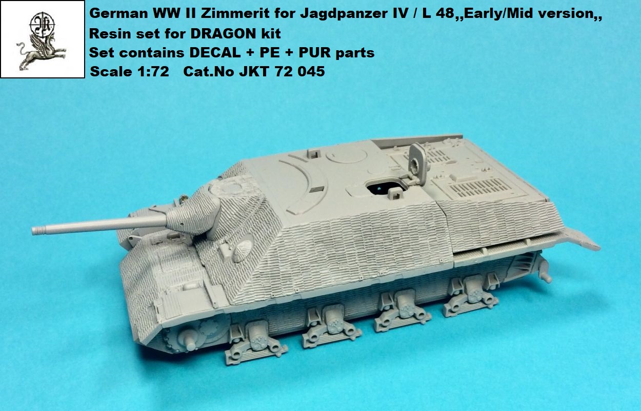 Jagdpanzer IV / L48 Early/Mid zimmerit (DRG)