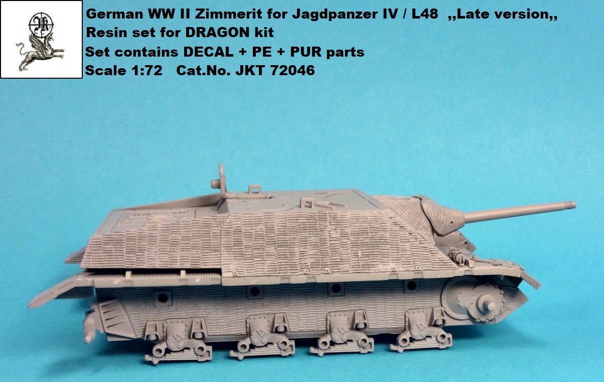 Jagdpanzer IV / L48 Late zimmerit (DRG) - Click Image to Close