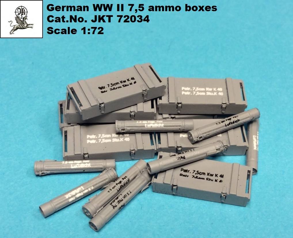 7,5 cm ammo boxes