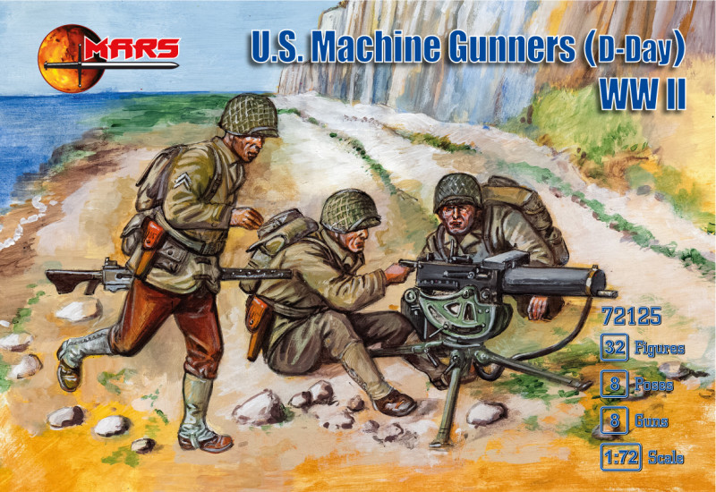 WW2 U.S. Machine Gunners (D-Day)