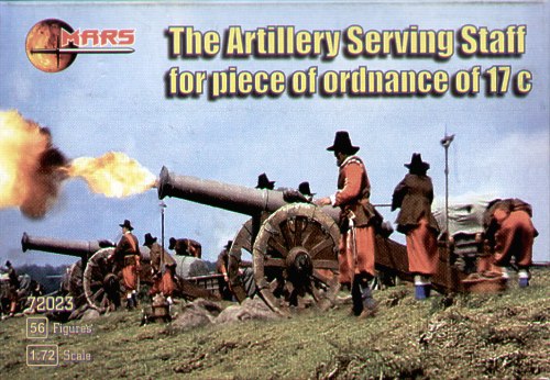 Artillery gun crew - 17th century