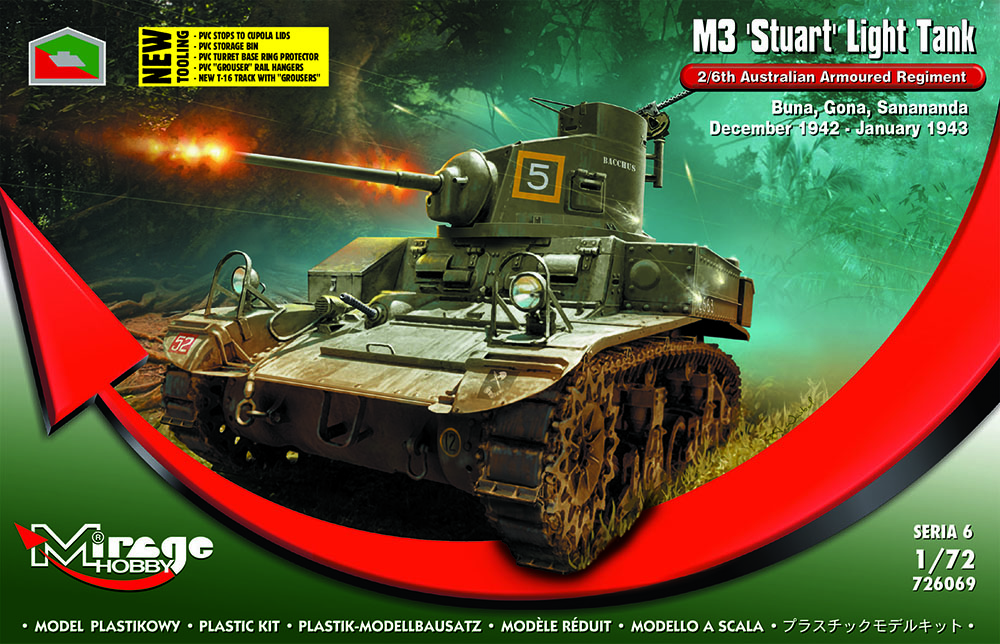 M3 Stuart "2/6th Australian Armoured Regiment"