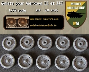 Merkava II & III wheels (ITA/REV)