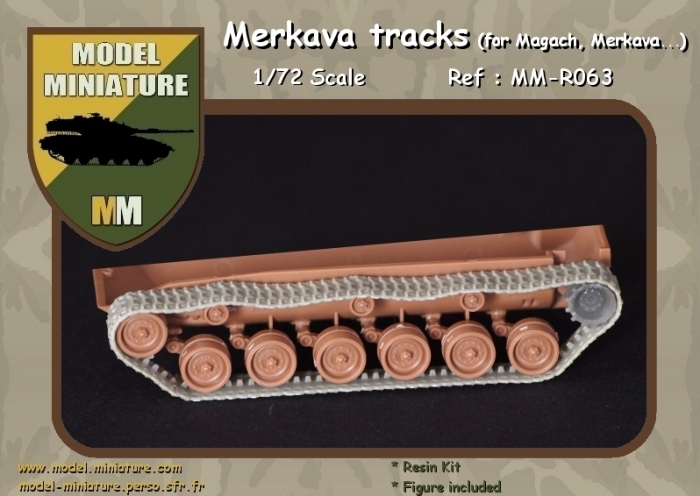 Merkava tracks for Magach