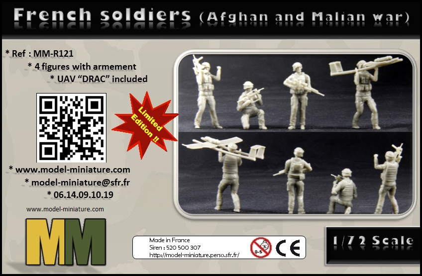Modern French soldiers - set 1