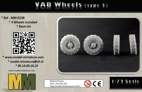 VAB Wheels - type 2 (HEL/MM)
