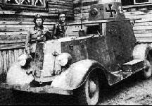 Russian armoured car Ba-20