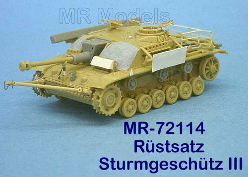 Sturmgeschtz III Late - upgrade & stowage set (REV)
