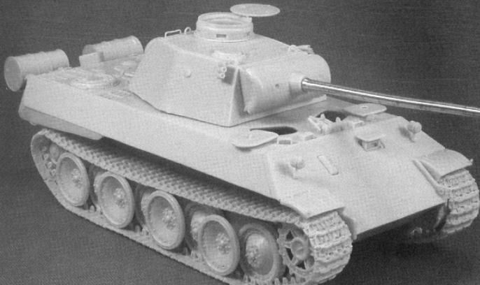 Panther prototype turret VK 3002 (M) conv. for Revell