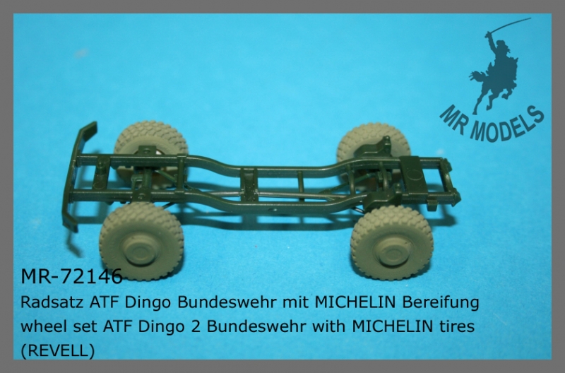 ATF Dingo wheels - MICHELIN tyre